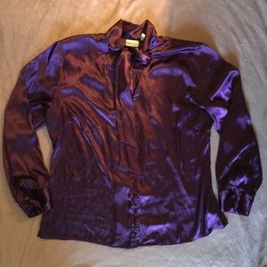 Chico’s Purple Blouse